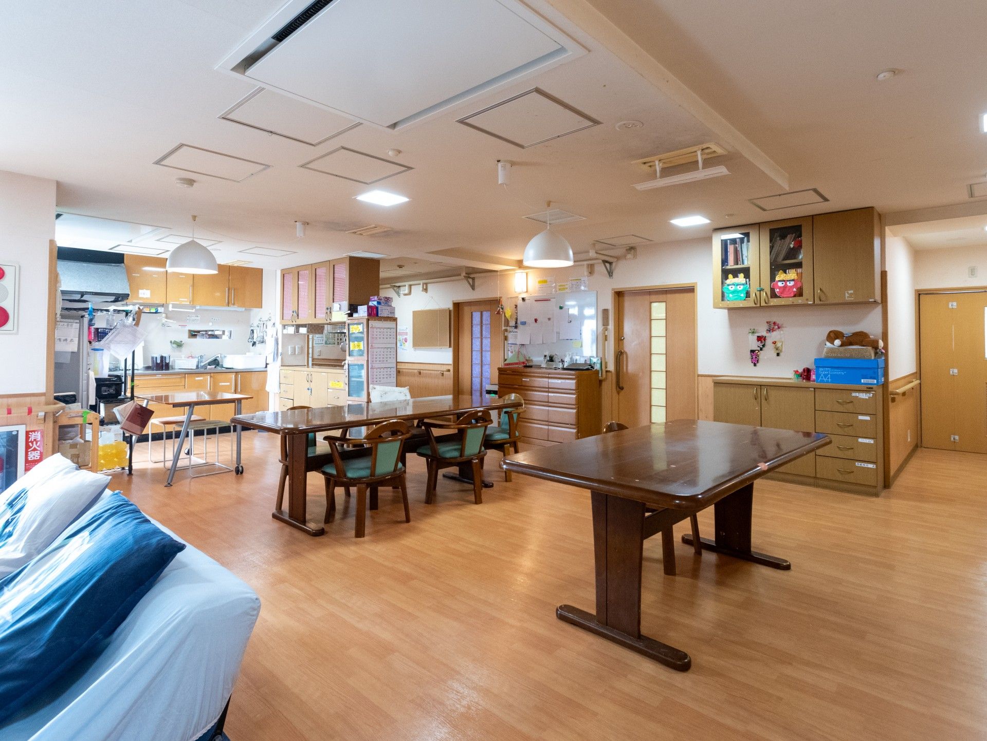 くつろぎの共有スペース