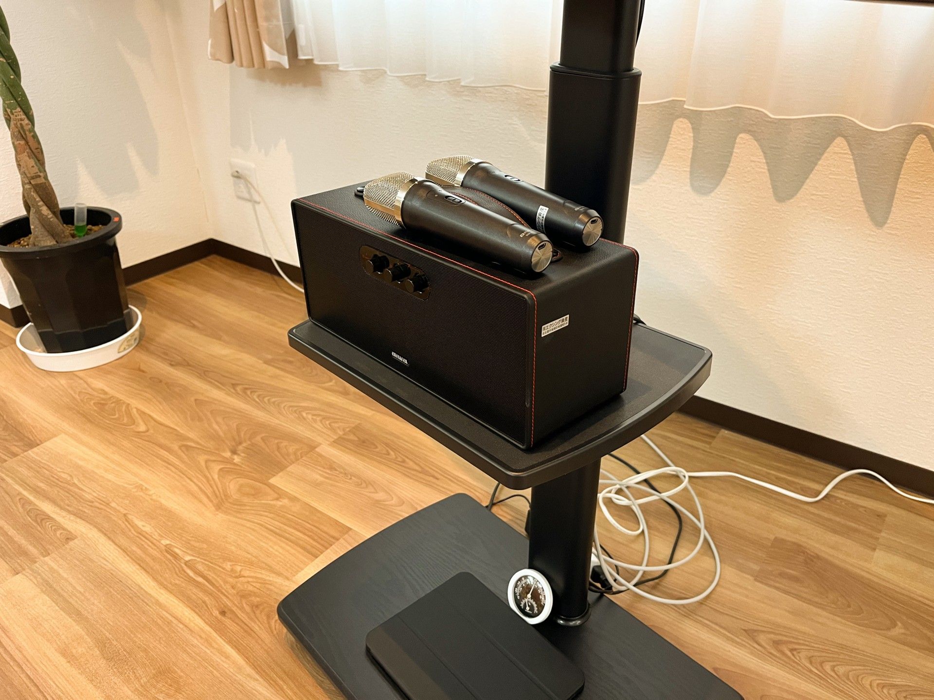 マイクとスピーカーのセット