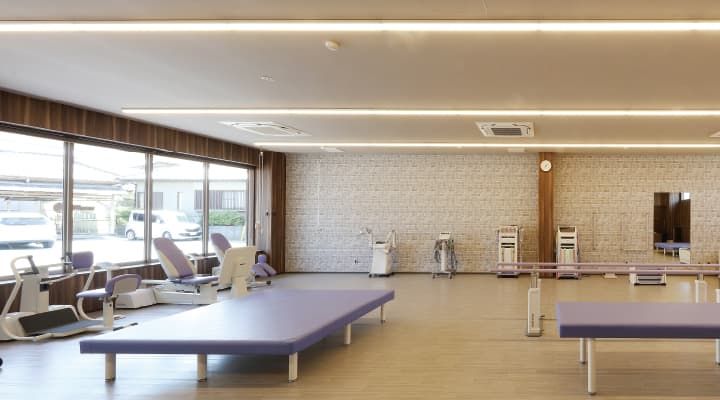 広々としたリハビリ室