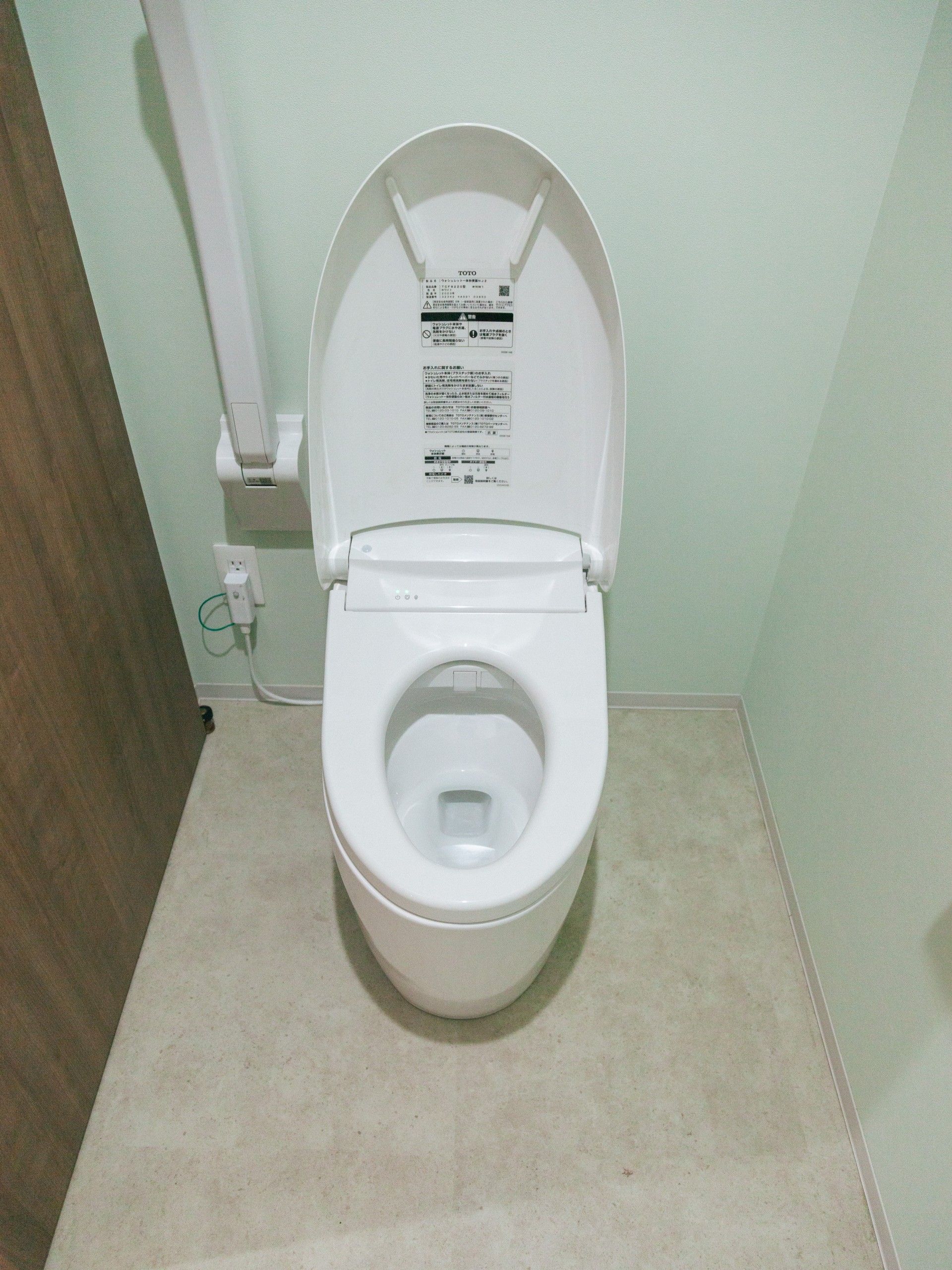 清潔なトイレ空間