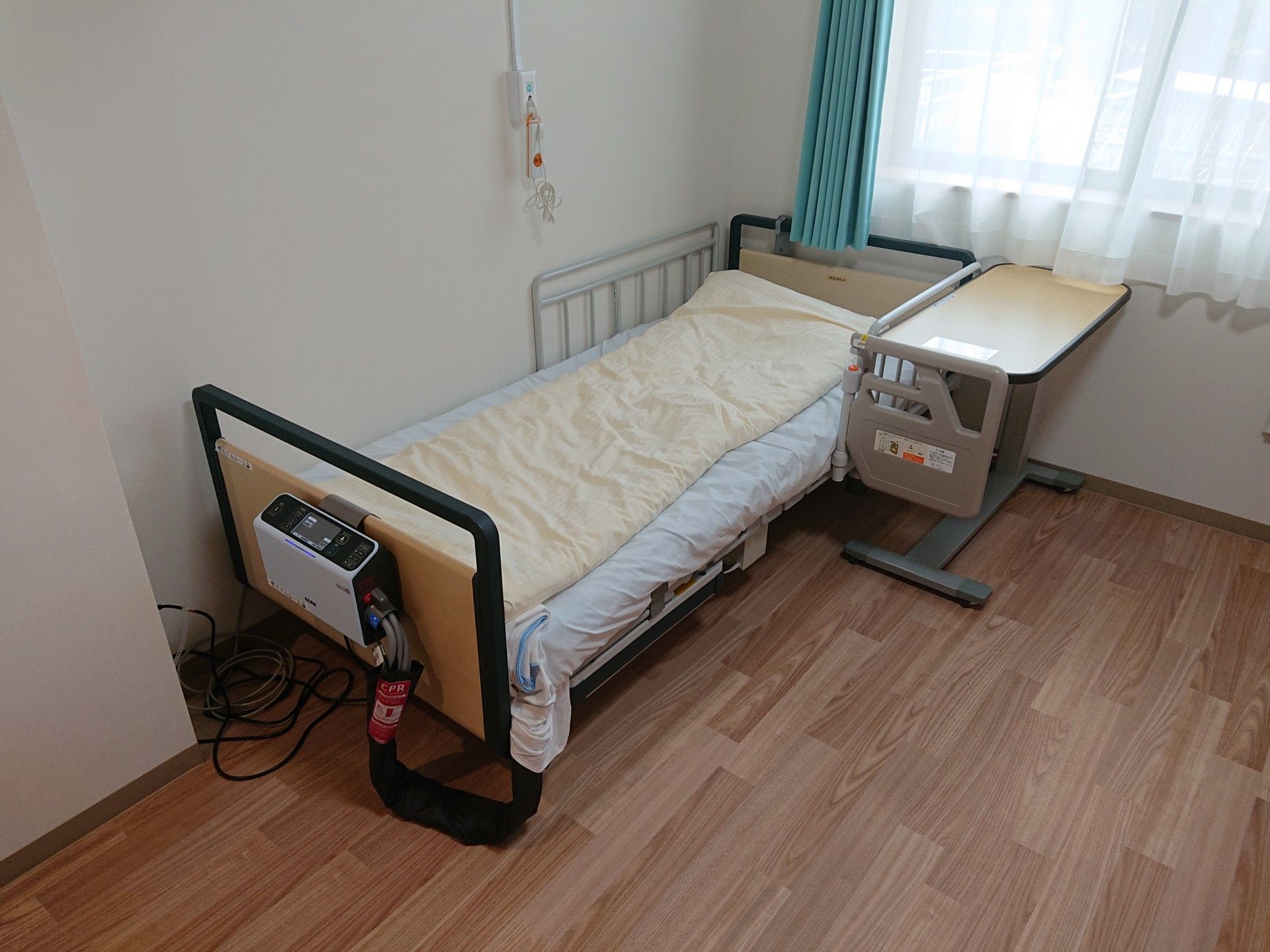 快適な個室の寝室
