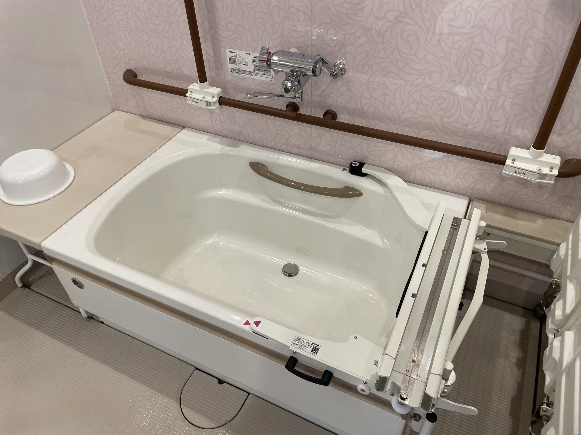 安全な入浴設備