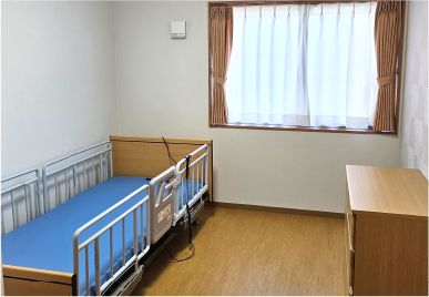 快適な個室の寝室
