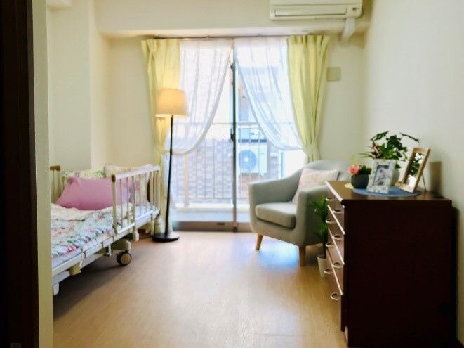 入居者様の生活の場となる、明るく移動に便利な広い居室