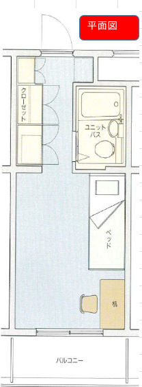 快適な居室の間取り図