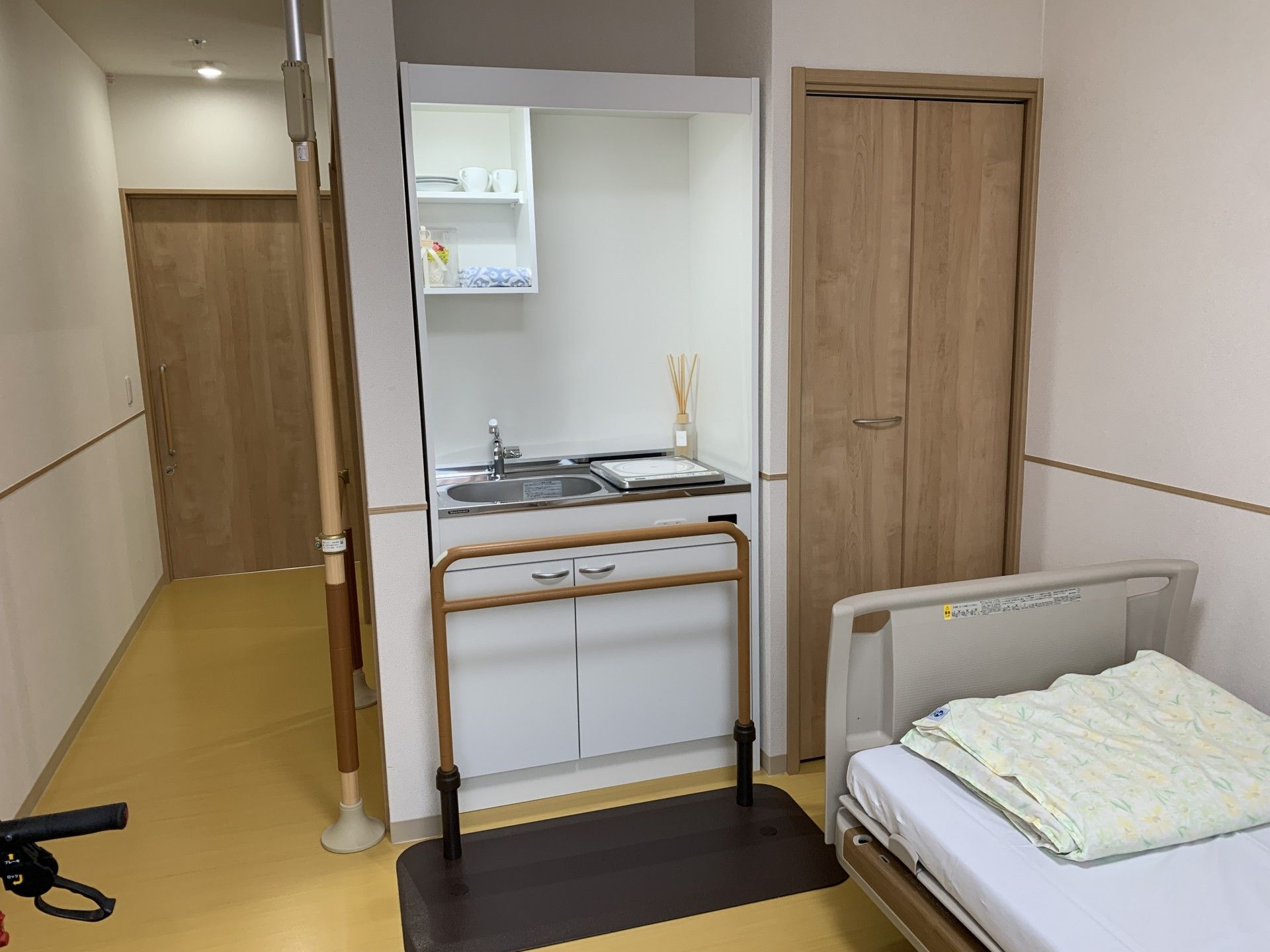 快適な個室の一角
