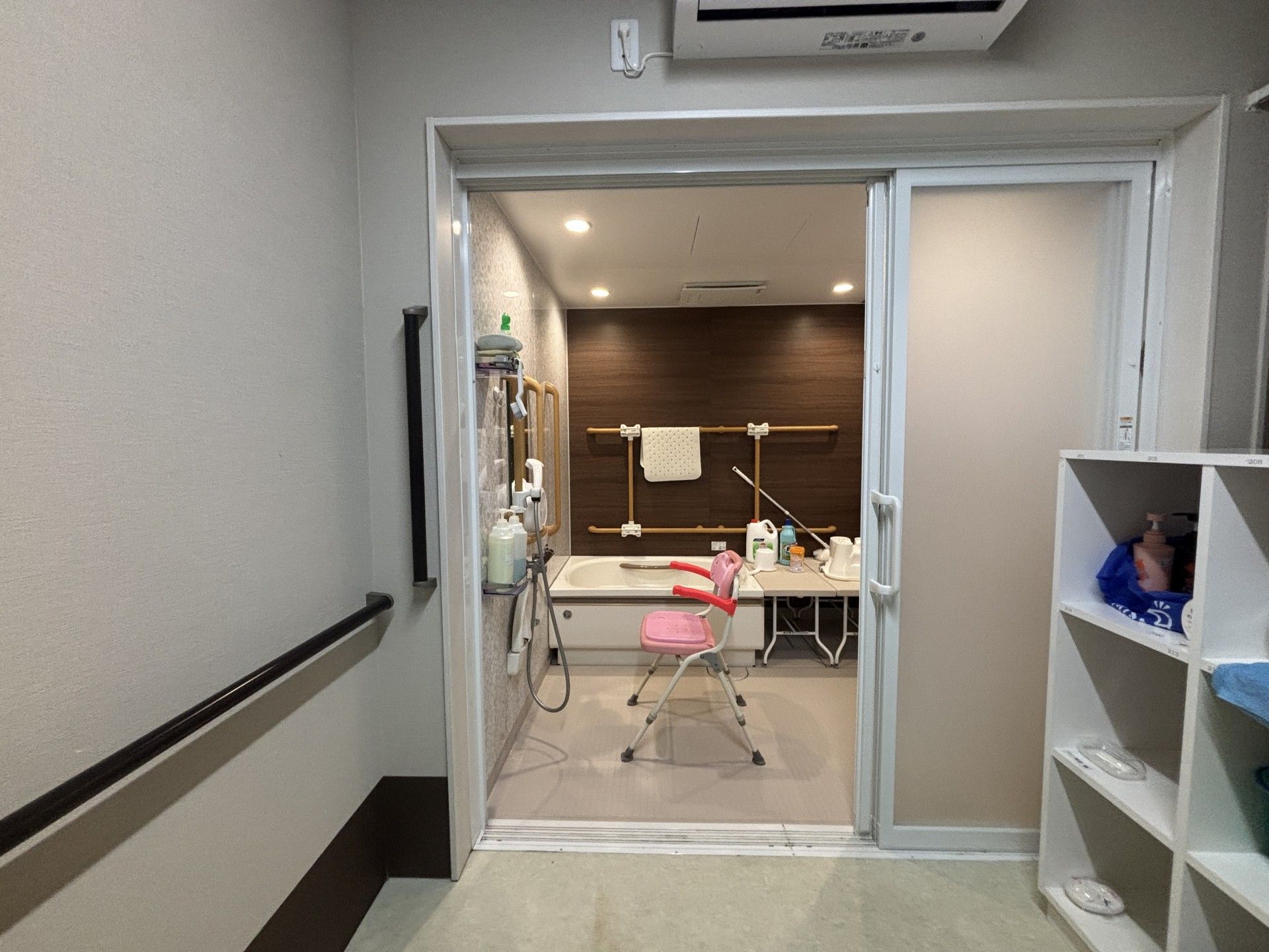 安全な入浴設備