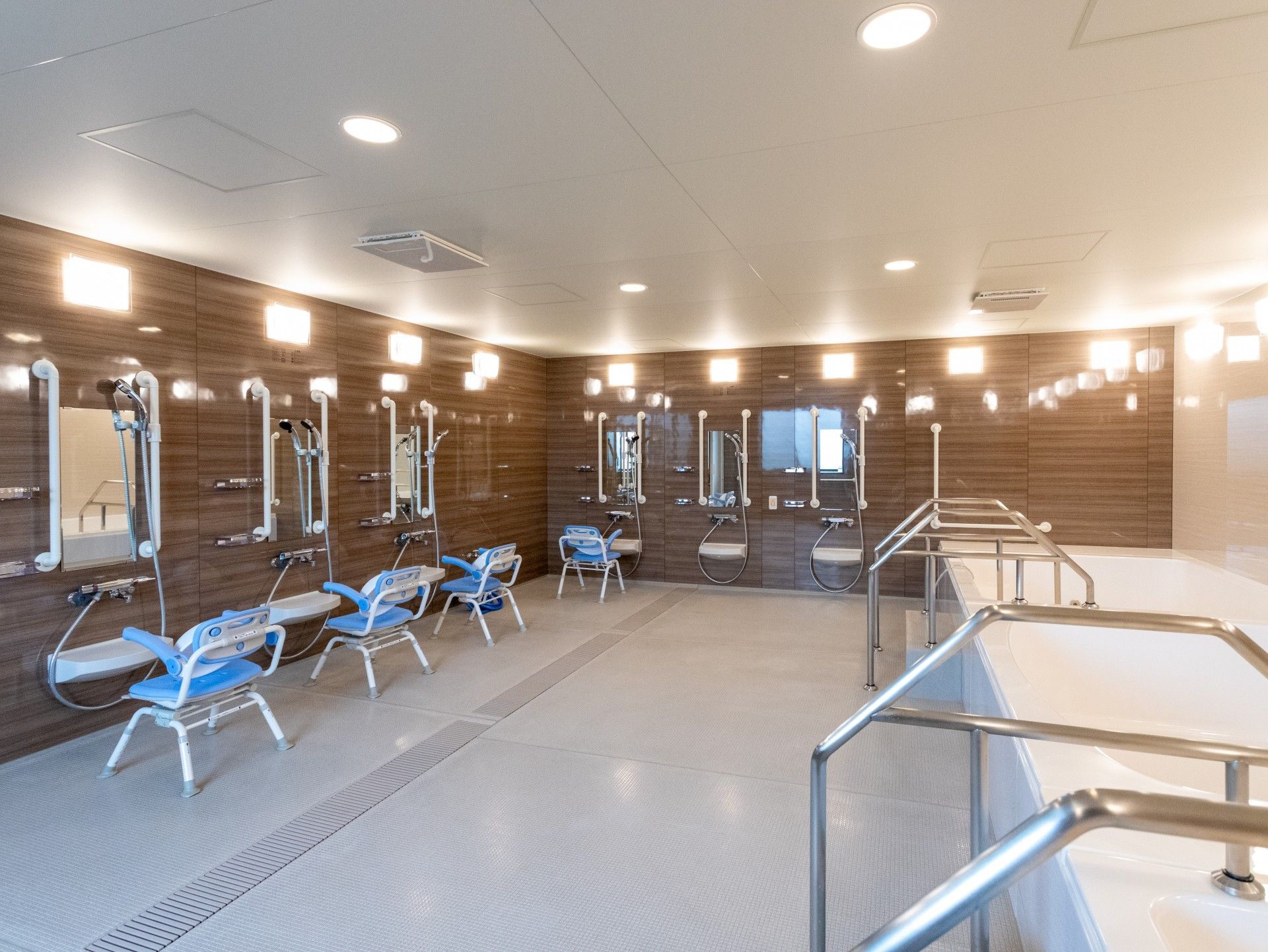 快適な浴室設備