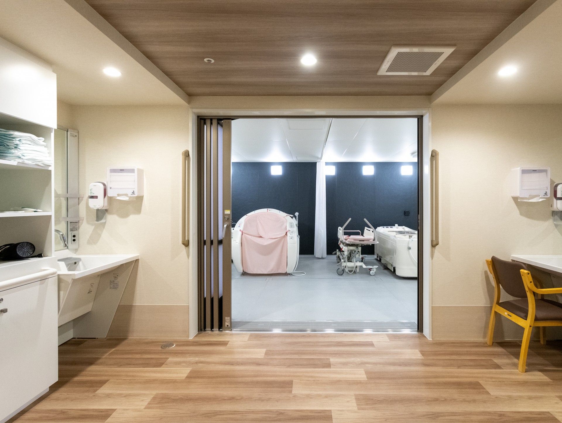 清潔感のある浴室