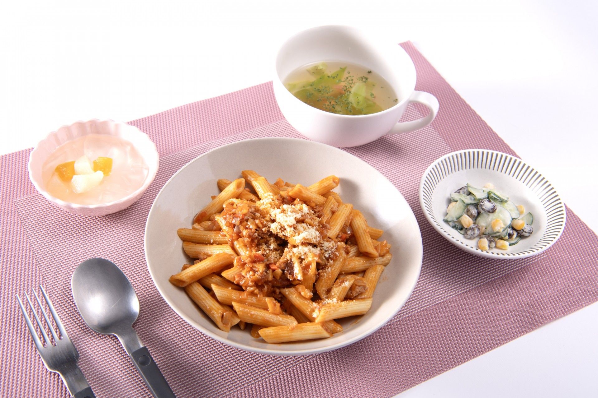 栄養バランスの食事例