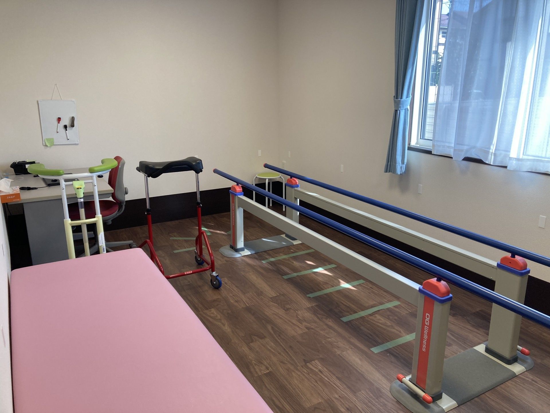 リハビリ用具のある部屋