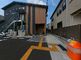 快適なアプローチのある建物入口