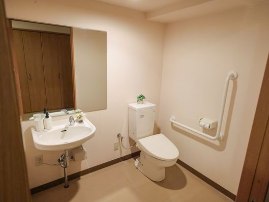 西側Bタイプ居室のトイレ