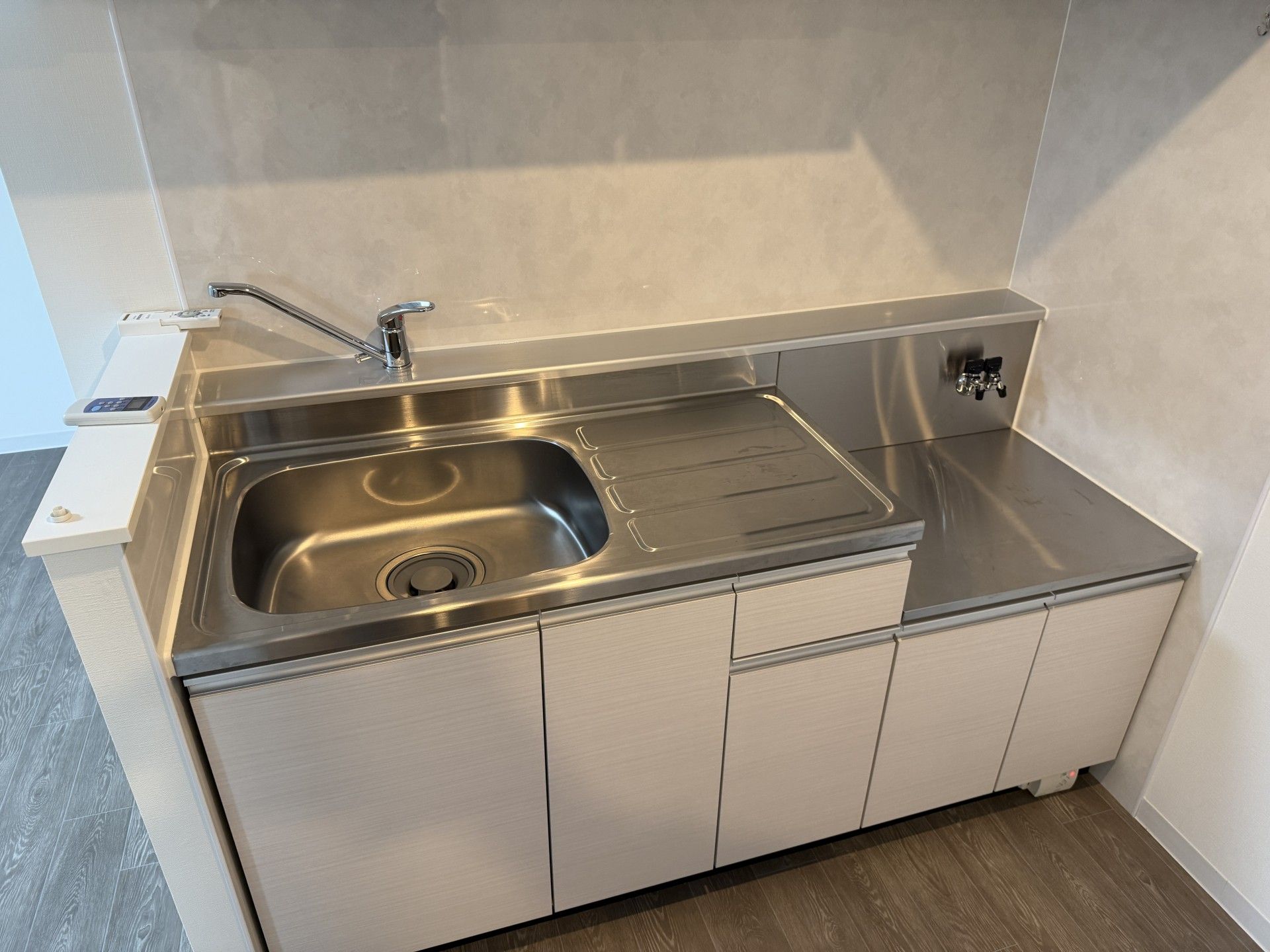 使いやすい調理スペース