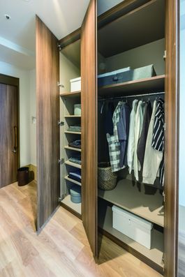 モデルルーム　クローゼット