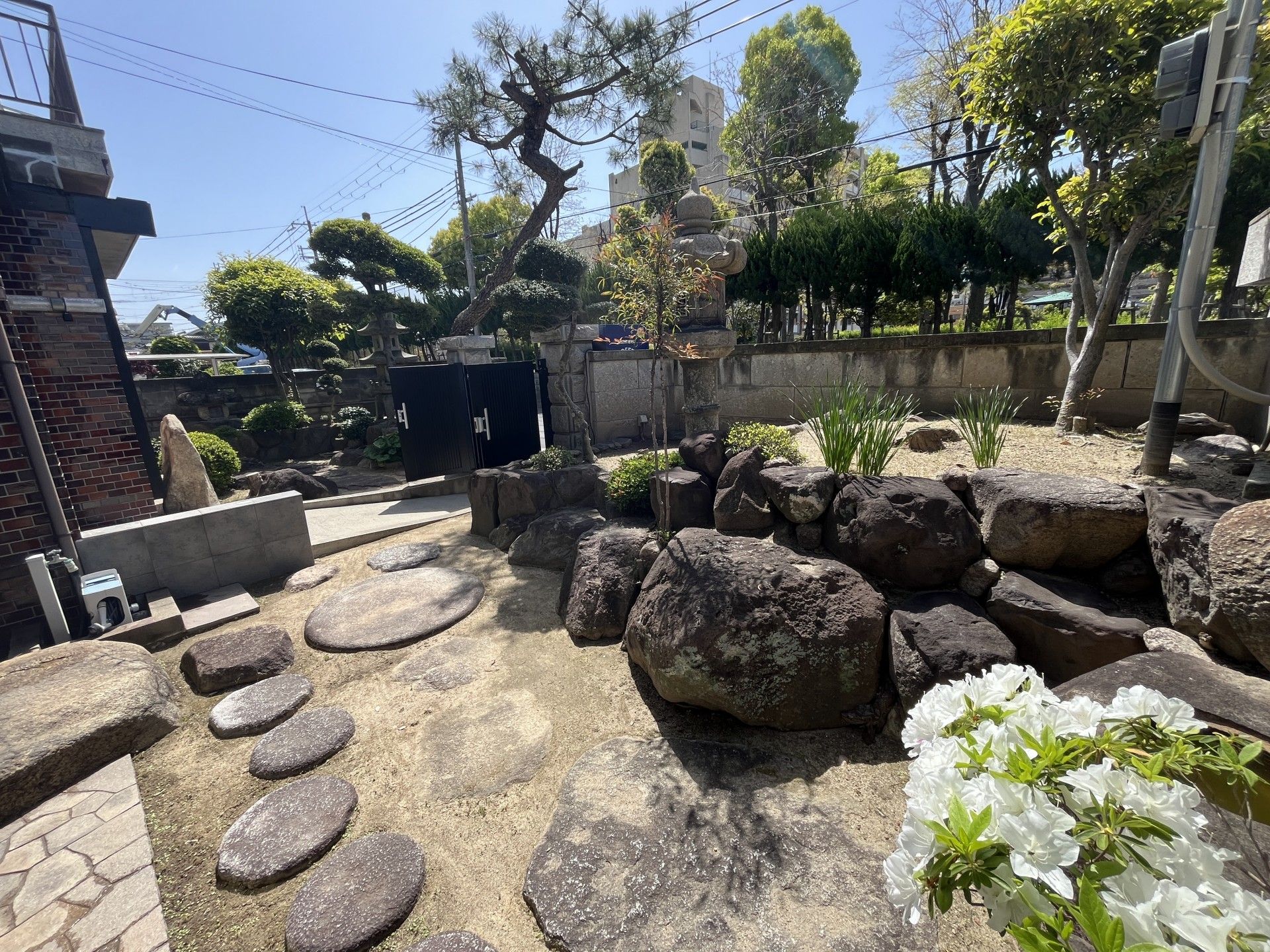 和風の庭園風景