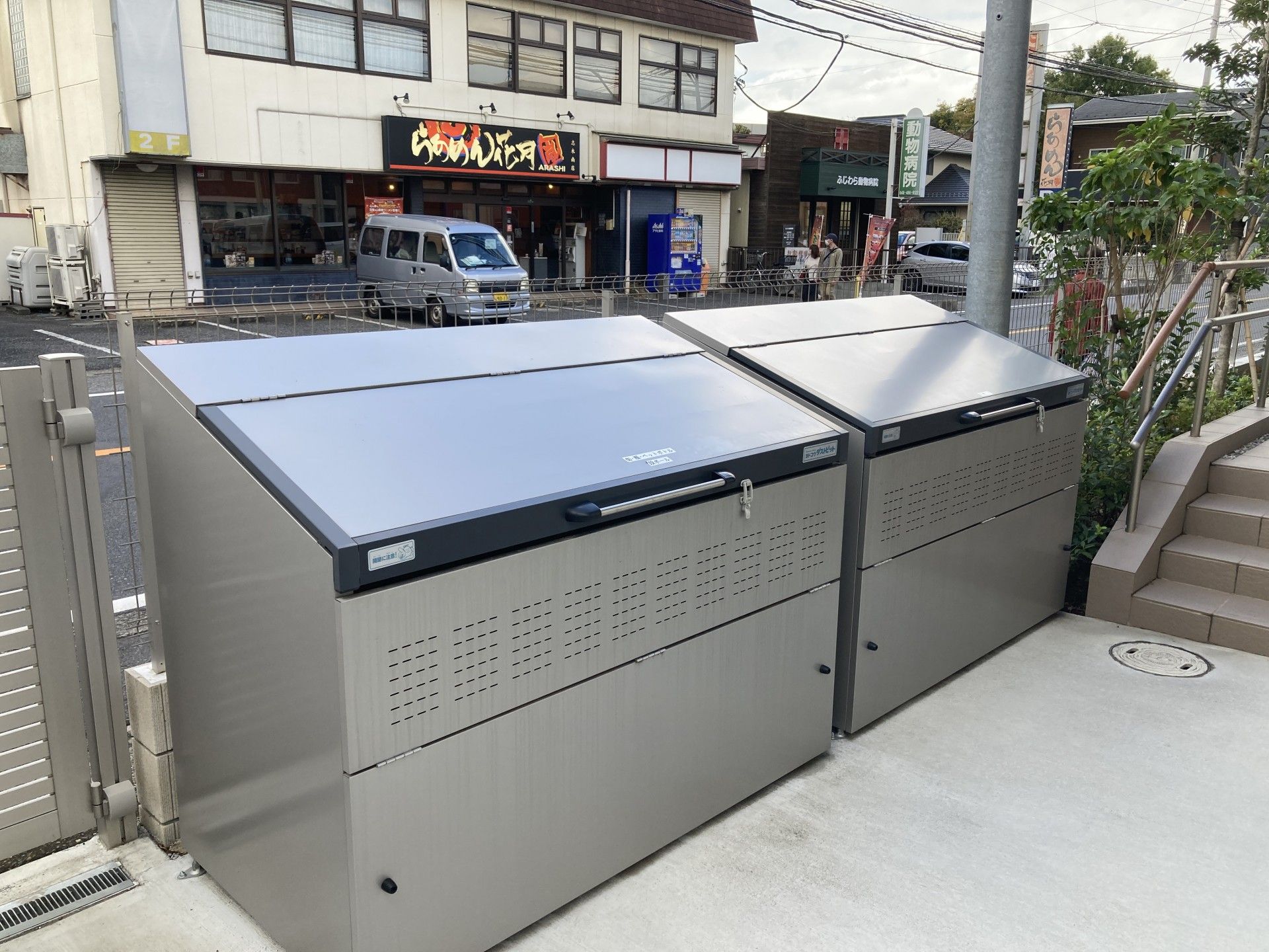 清潔な収納スペース