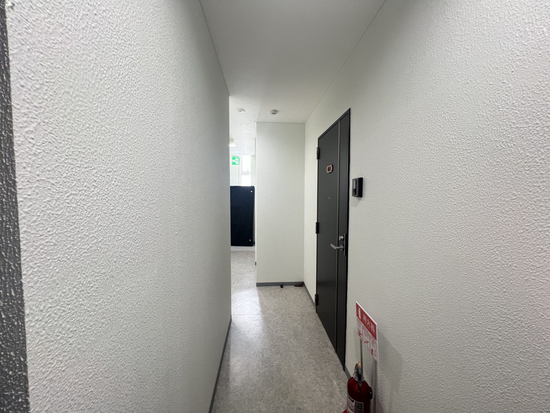 清潔な廊下の一角