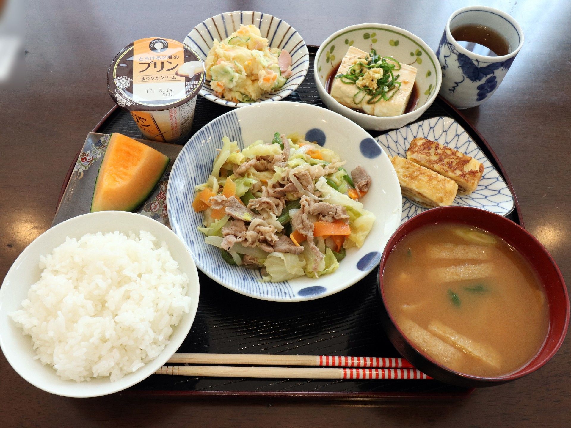 栄養バランスの取れた食事