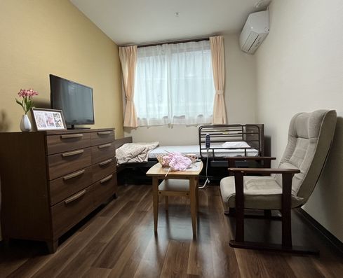 プライバシーが確保された居室