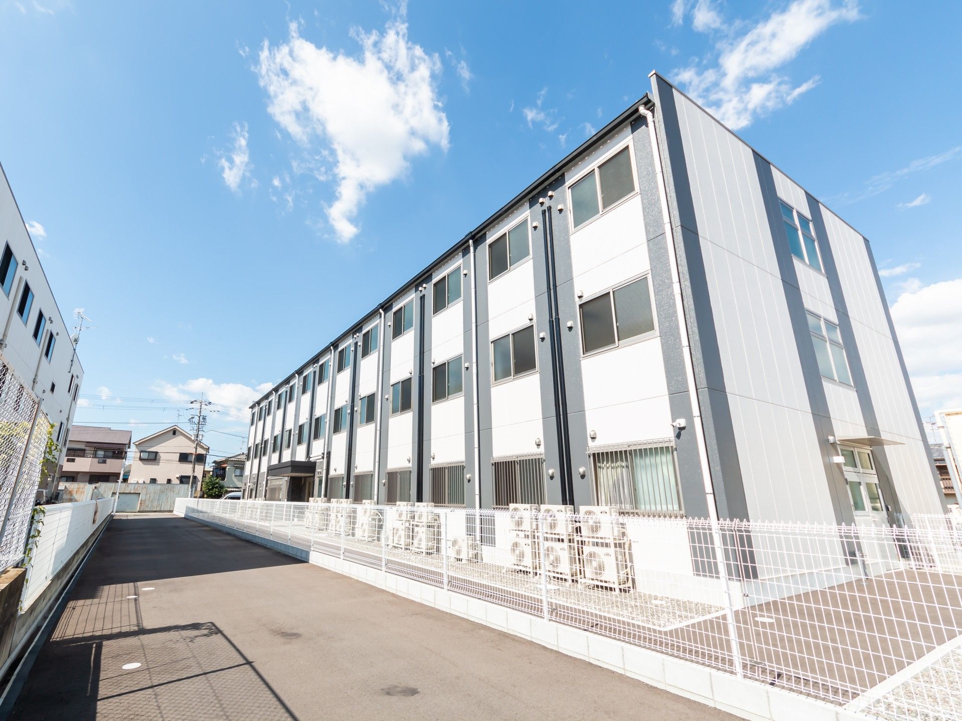 快適な施設の外観