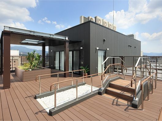 屋上テラス