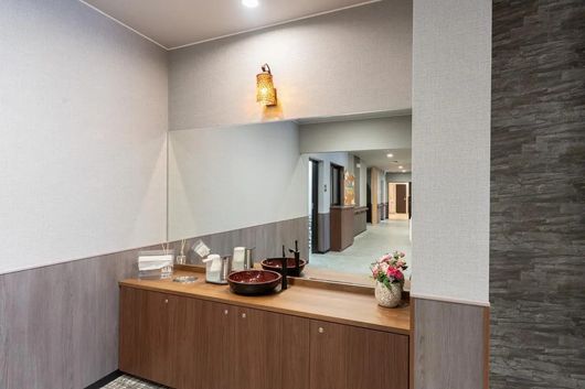 エントランス洗面台