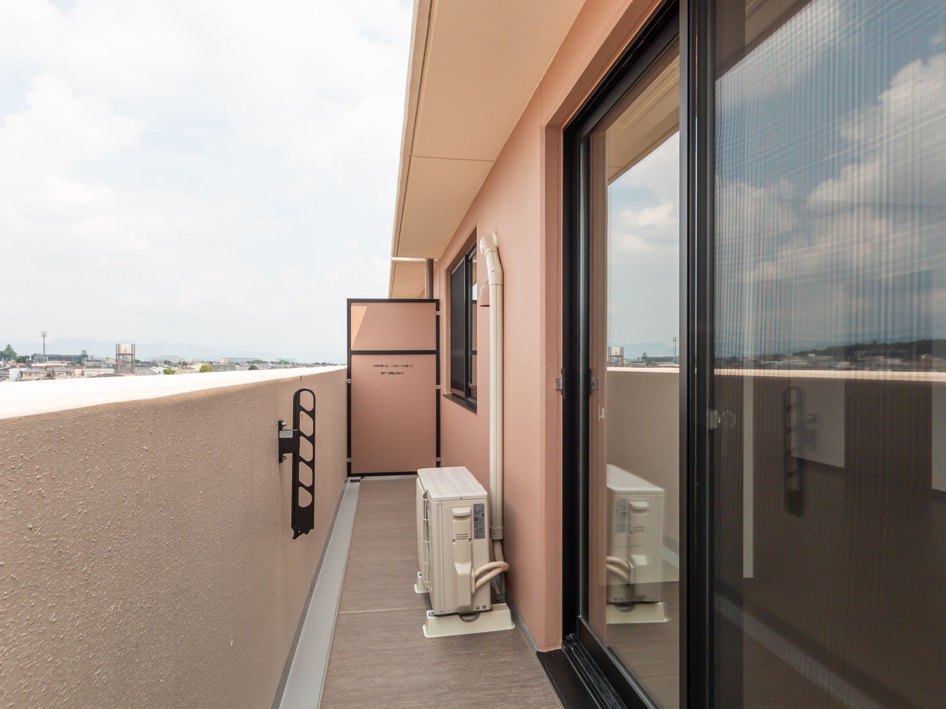 眺めの良いバルコニー