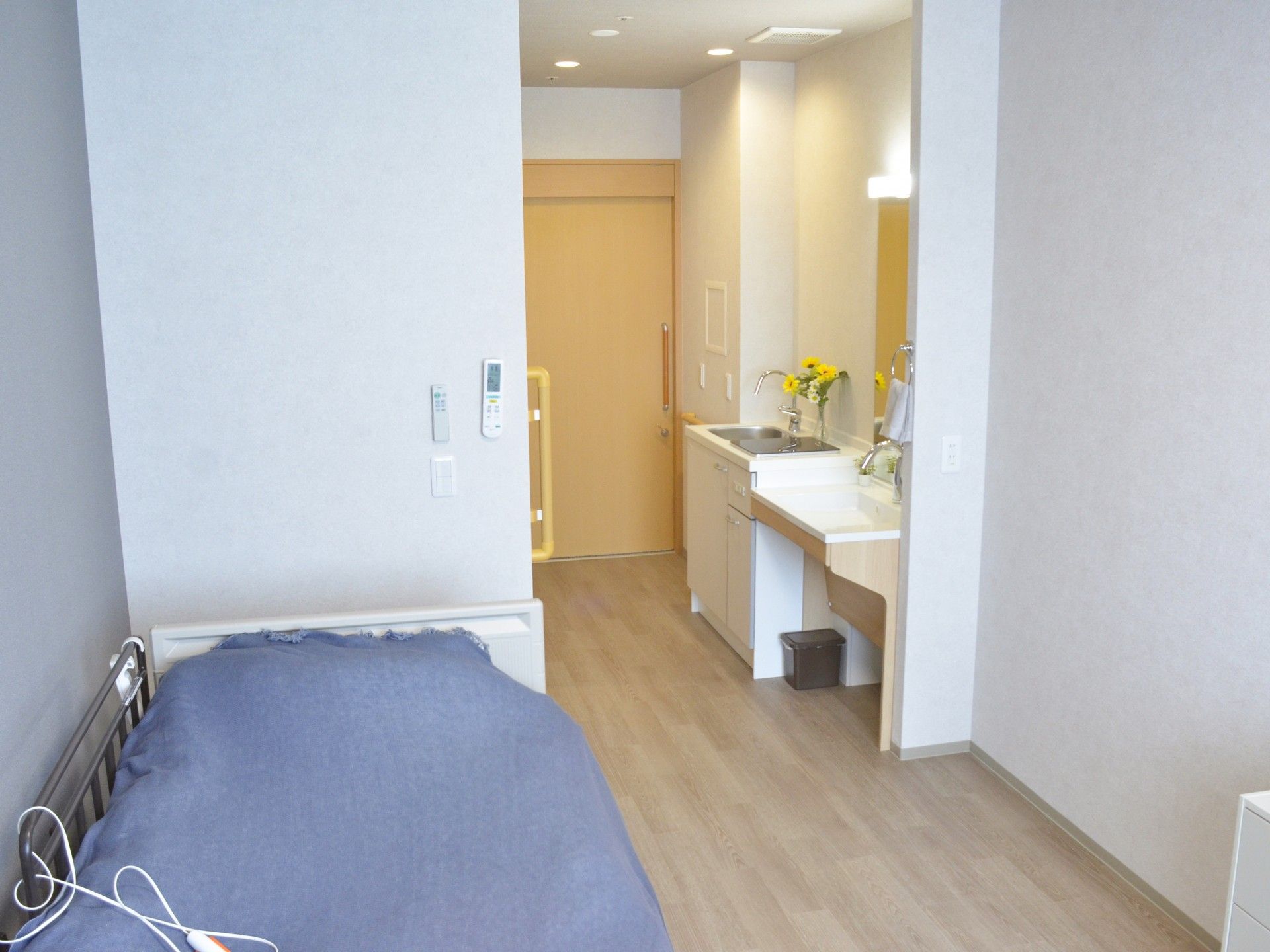 シンプルな居室