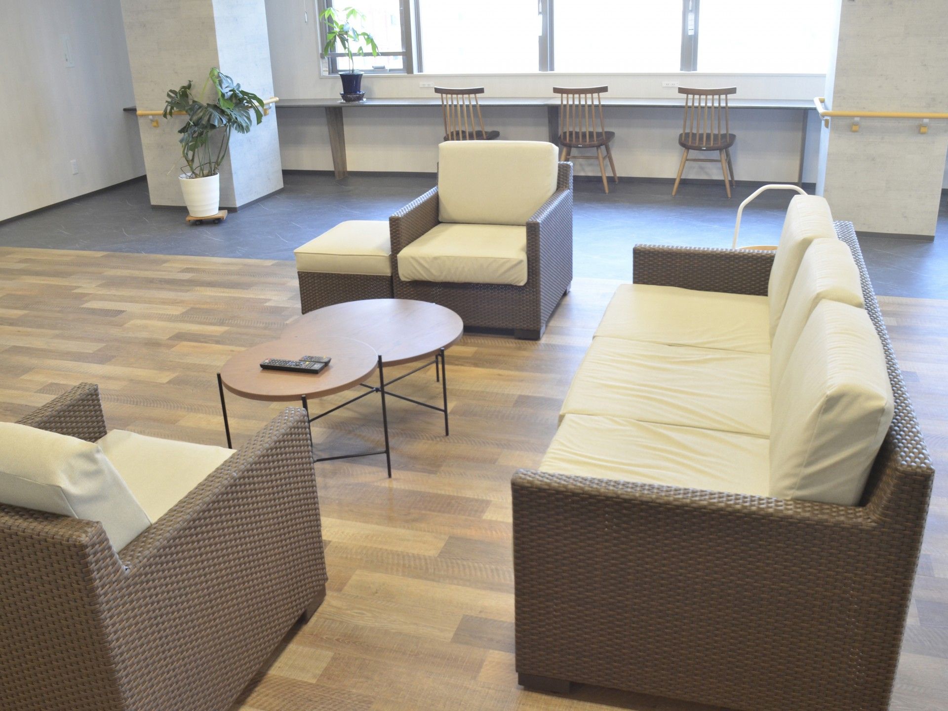 くつろぎのソファエリア