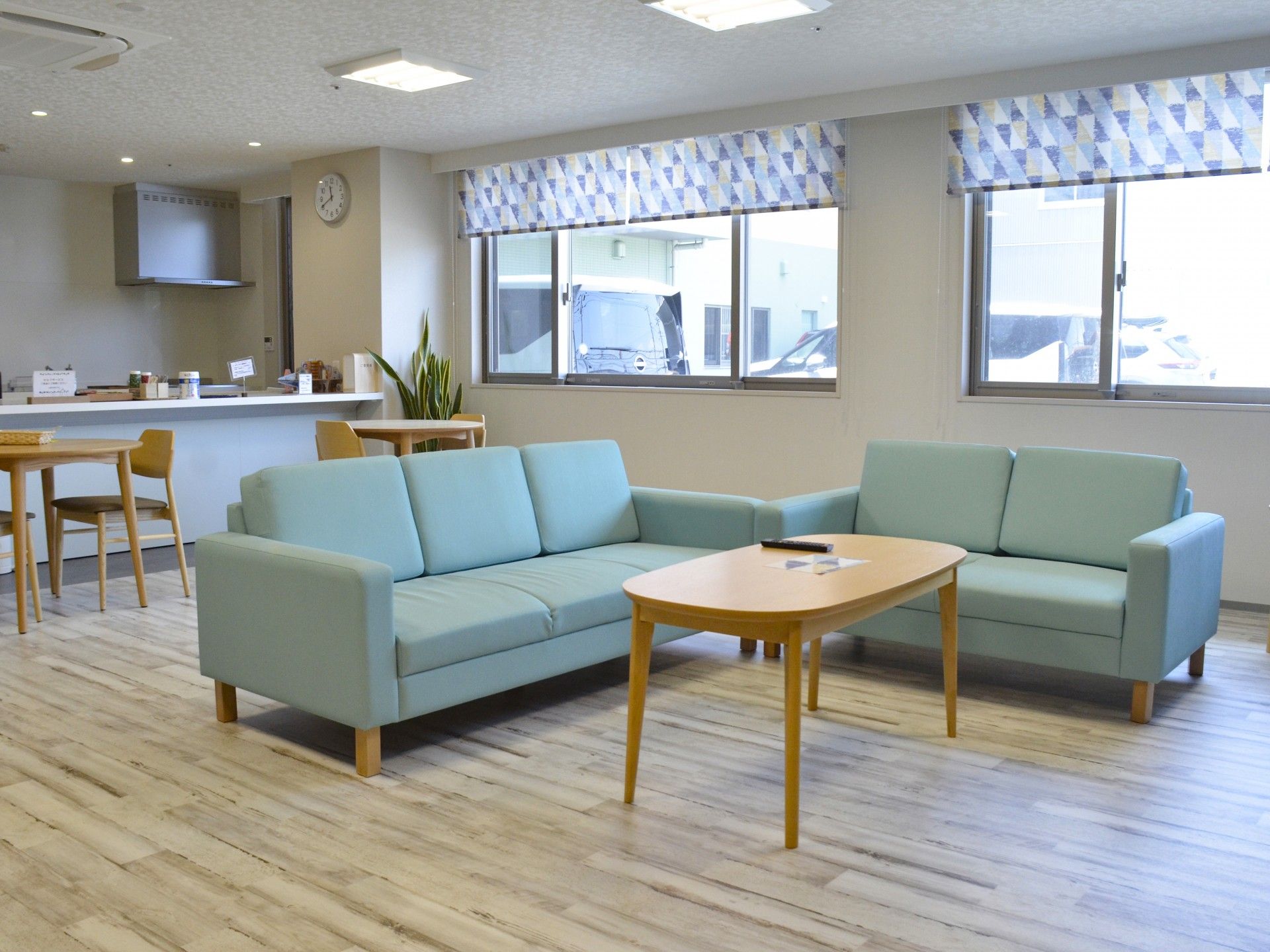 くつろぎのリビングスペース