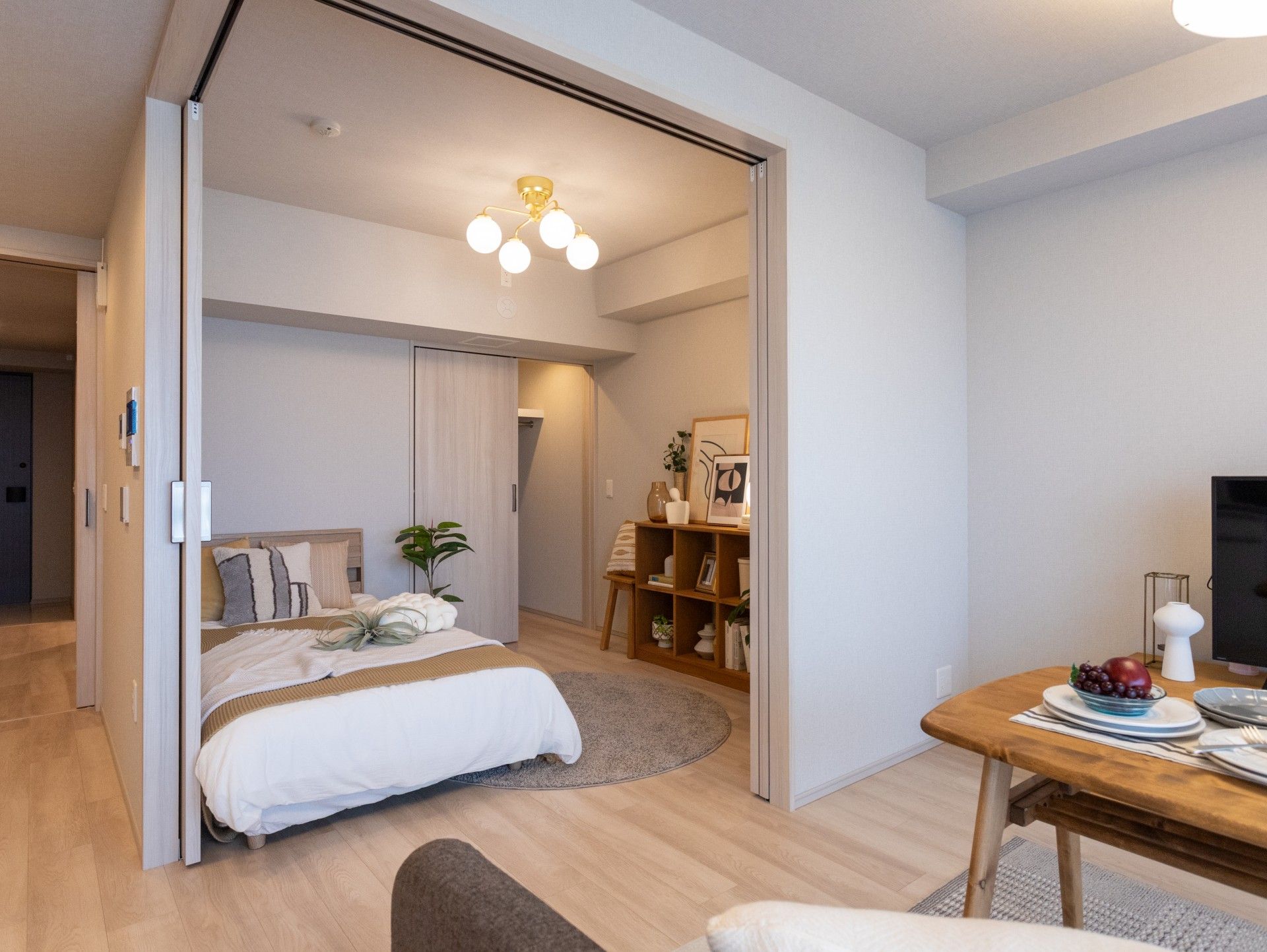 落ち着いた雰囲気の居室