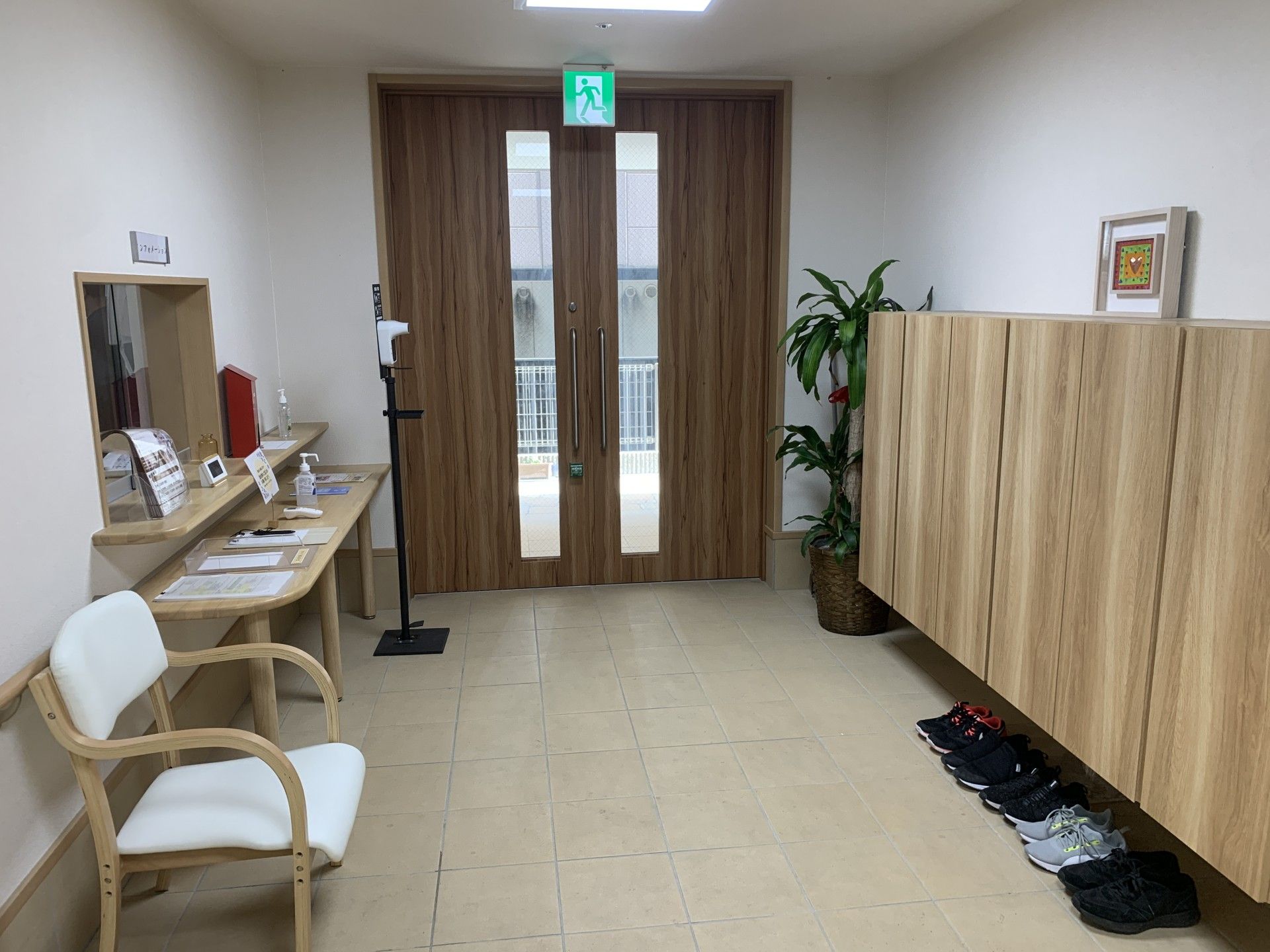 快適なエントランスホール