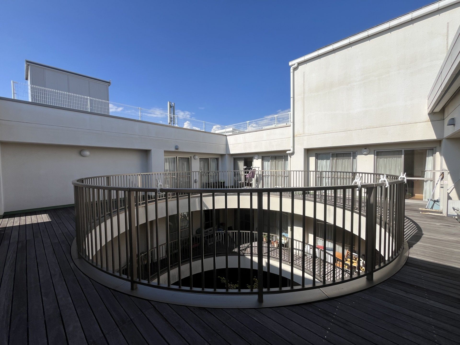 屋上テラスの様子