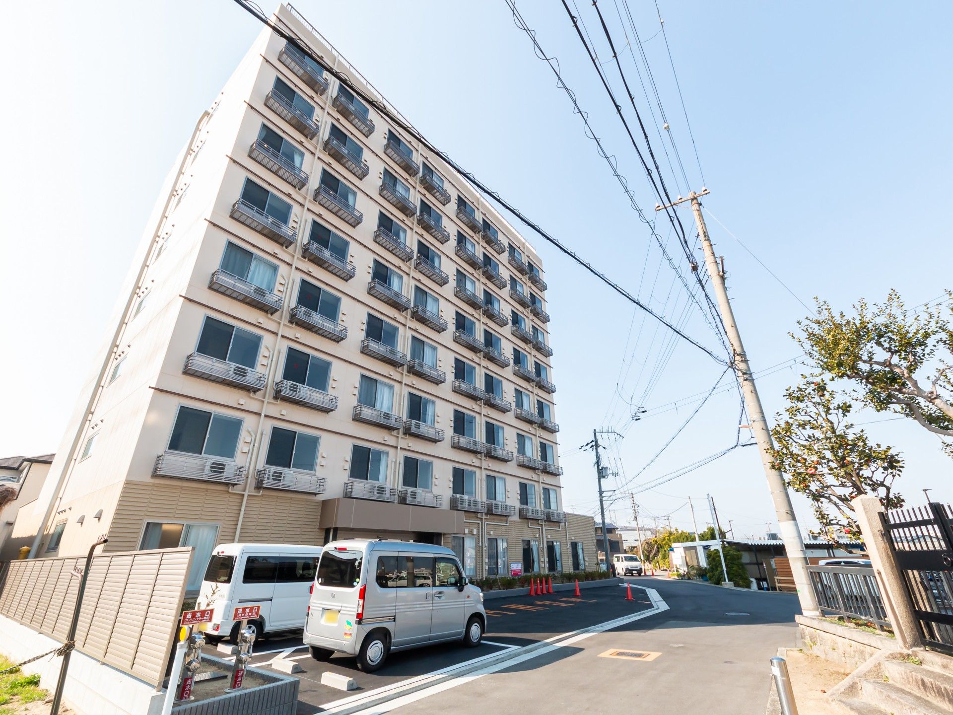 高層建物の外観