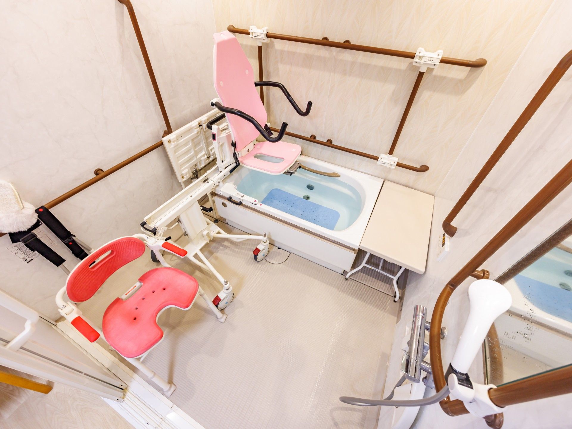 安全な入浴設備