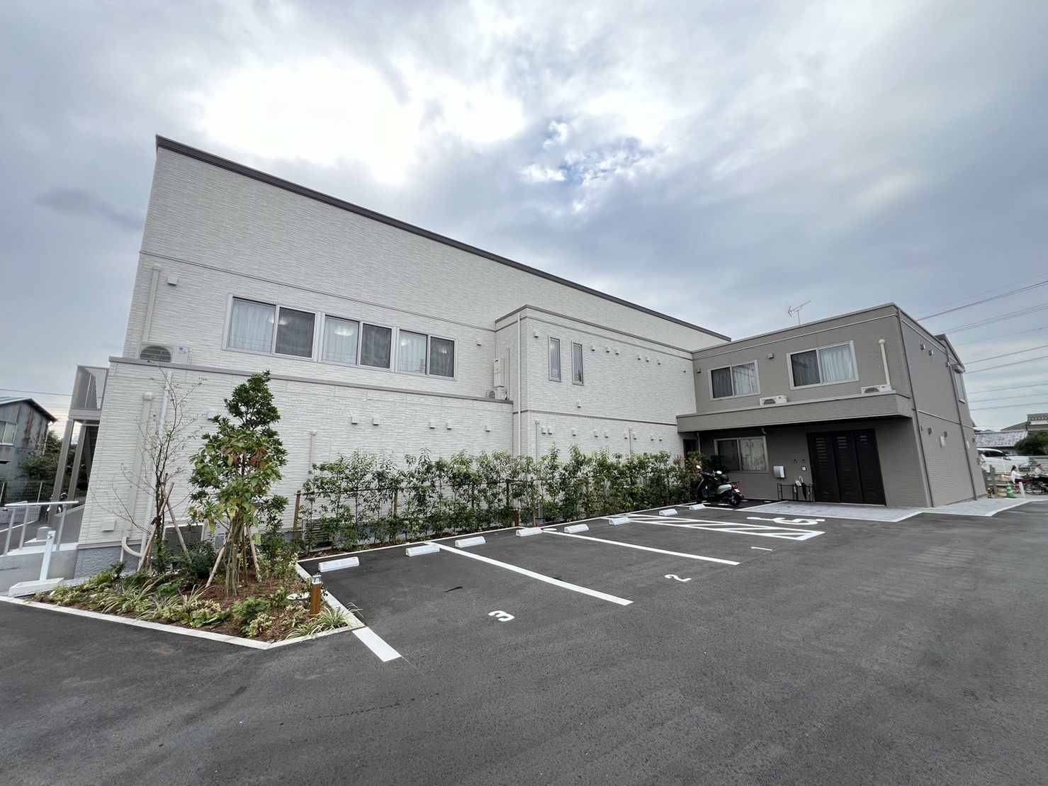 清潔感のある建物外観