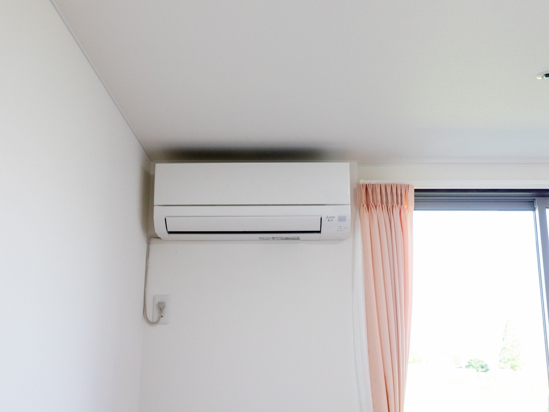 快適な空調設備の部屋