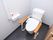 手すり付きトイレ設備