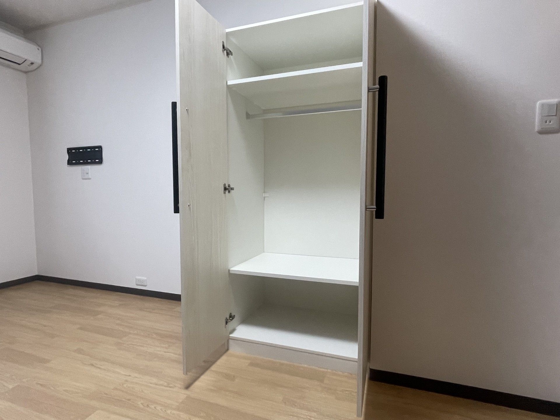 収納スペースのある部屋