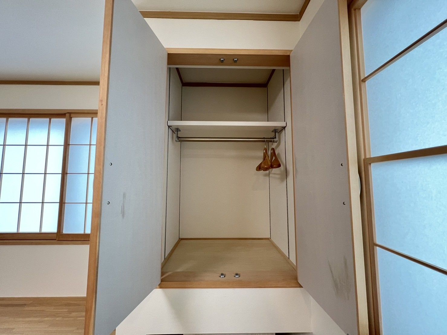 和室のクローゼット空間