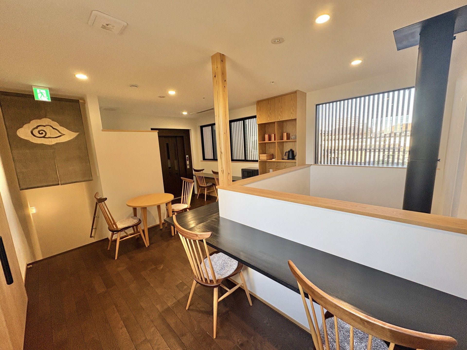 落ち着いた雰囲気の空間