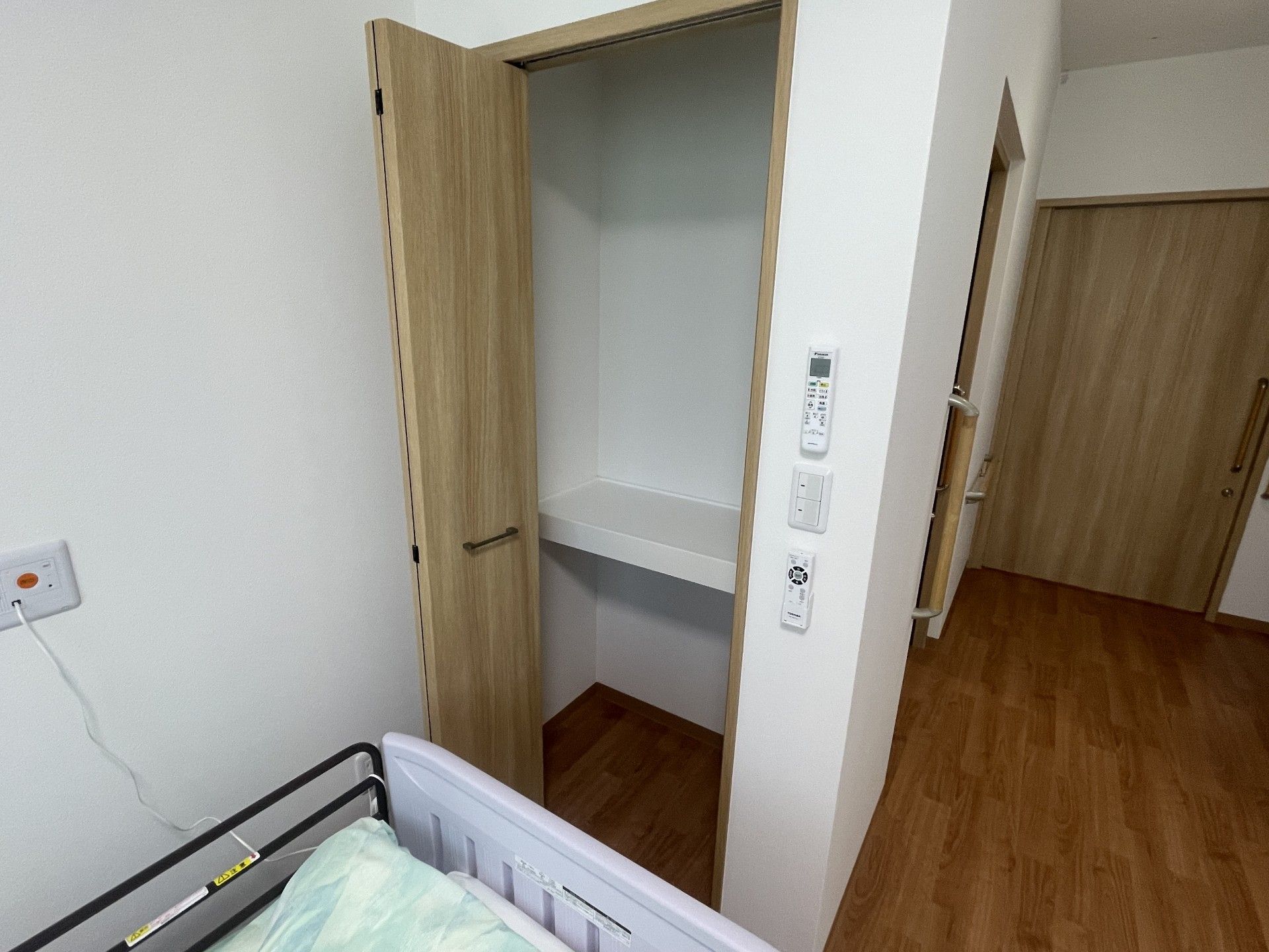 収納スペースのある部屋