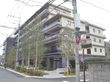緑豊かな建物の外観