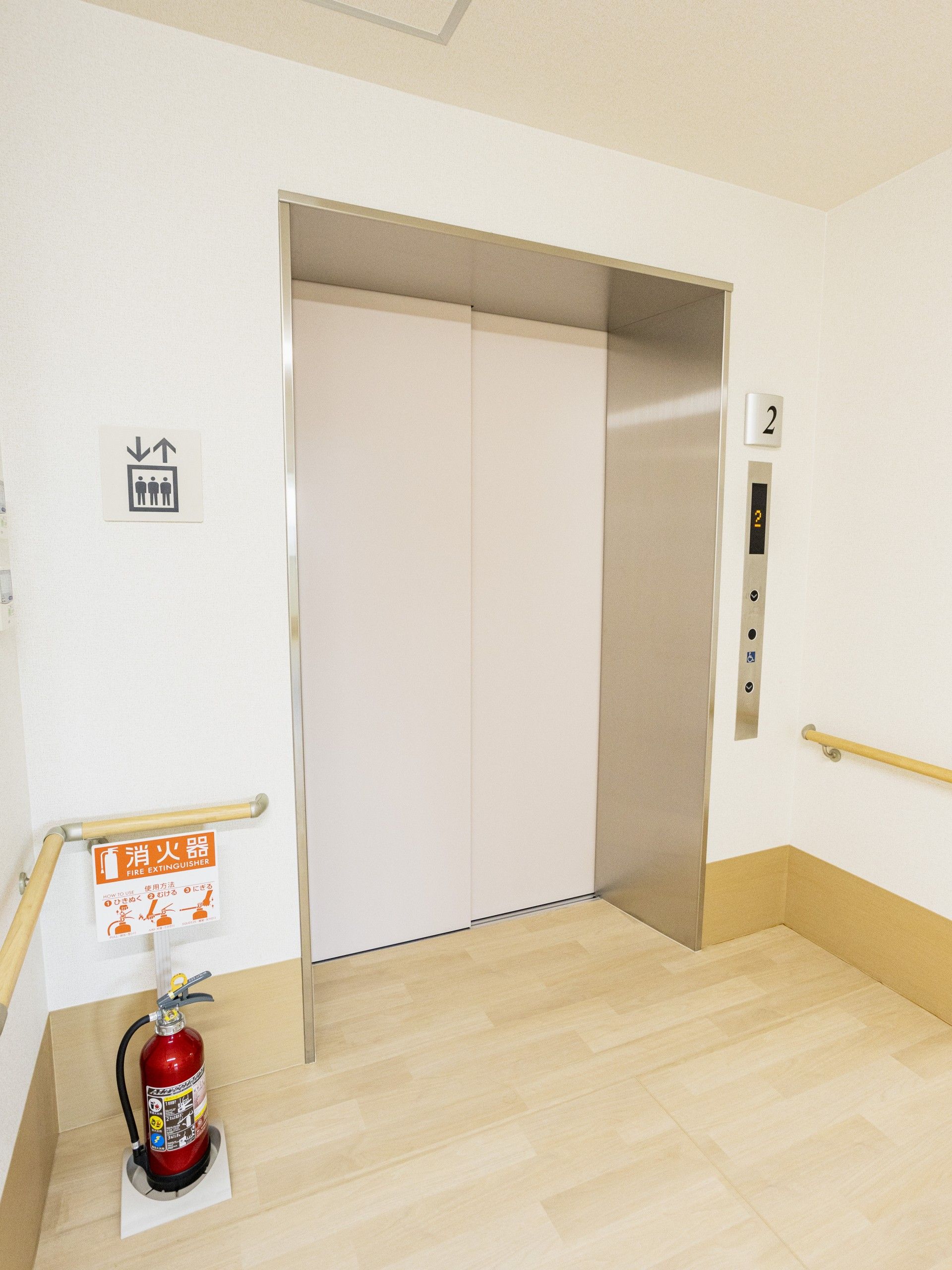 安全な移動を支えるエレベーター