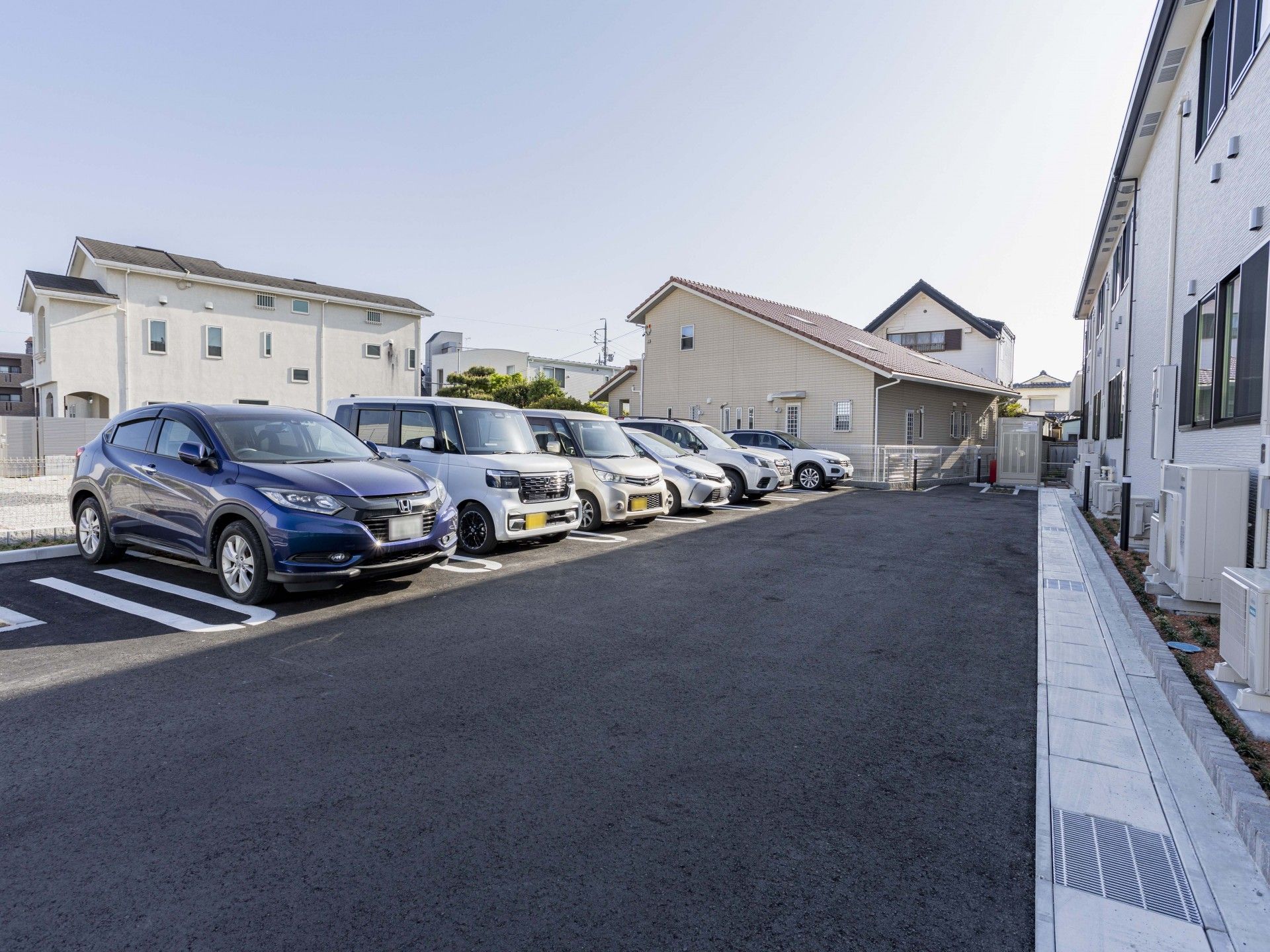 駐車場の様子