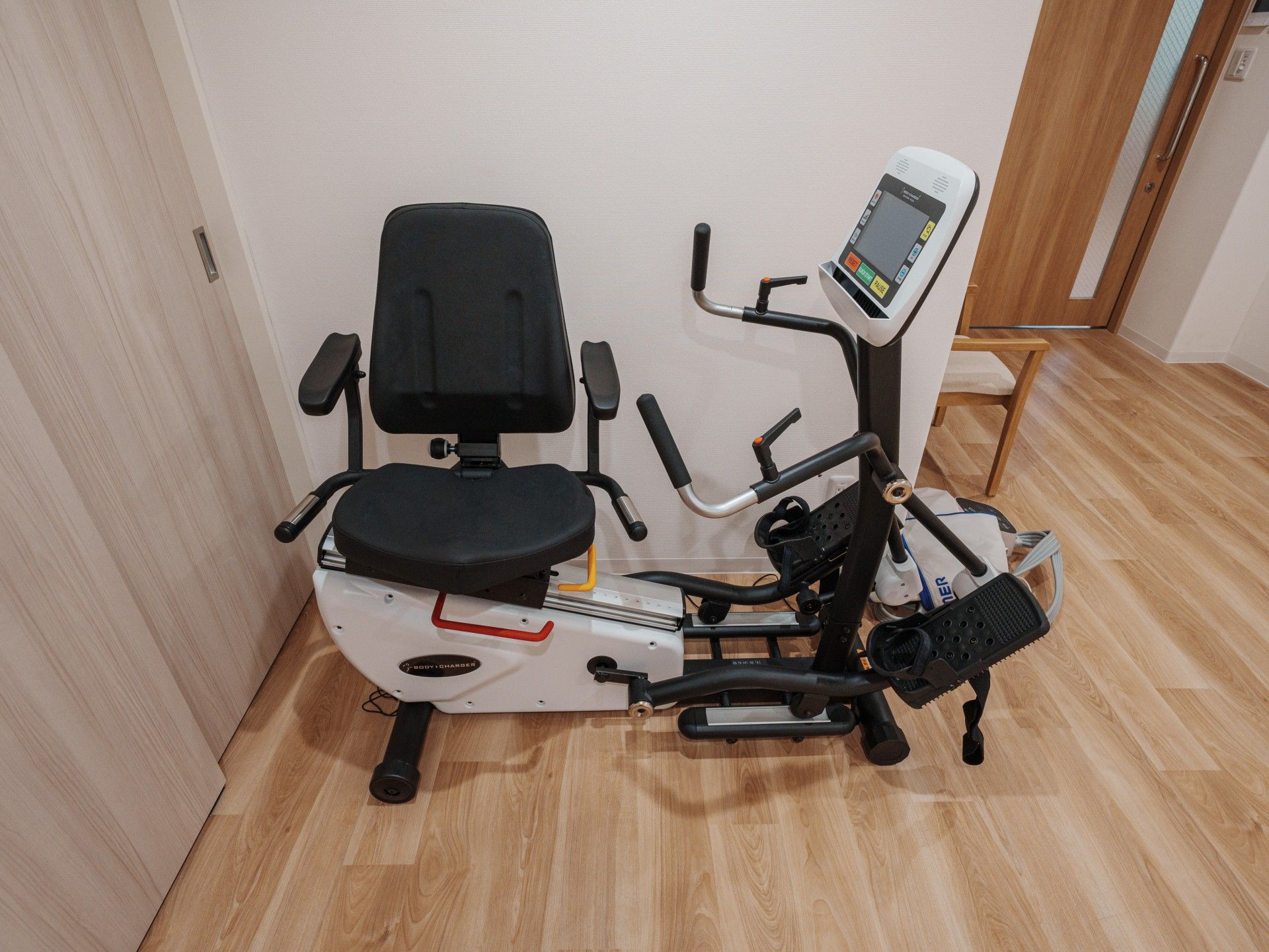 運動機器のある部屋