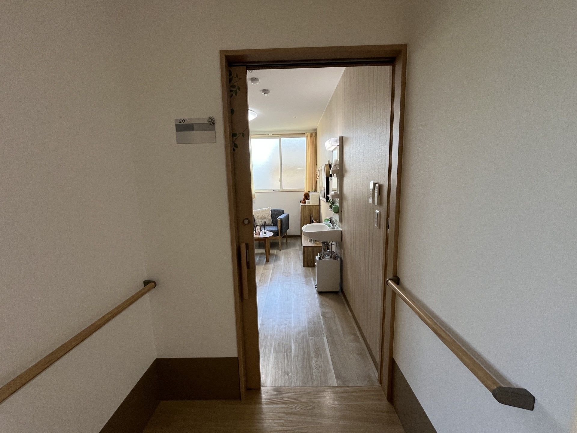 居室の入口
