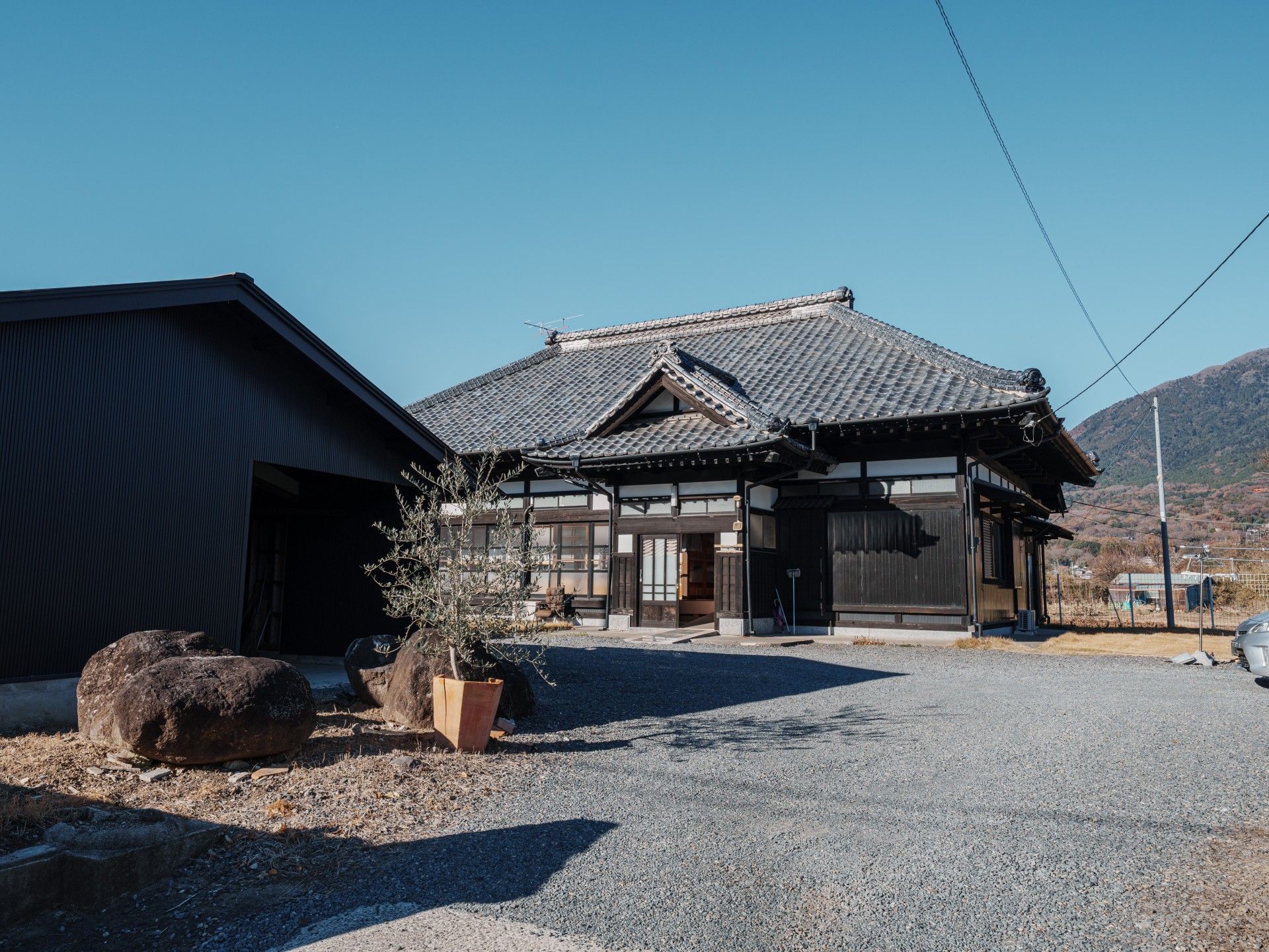 伝統的な建物の外観
