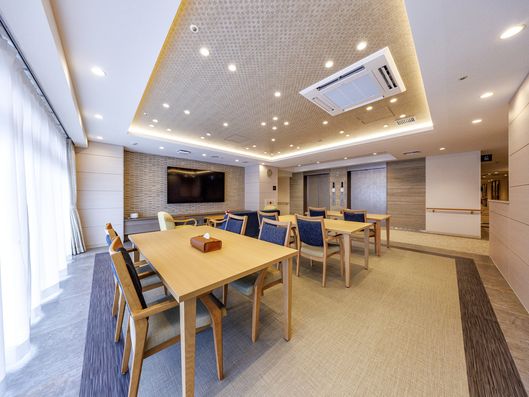 ２階カフェコーナー